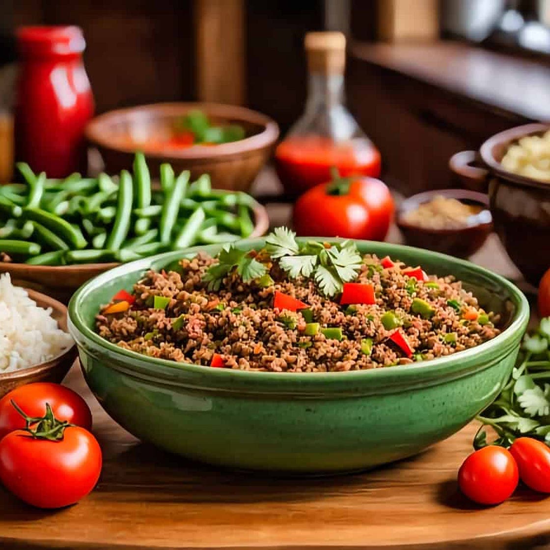 Costa Rican Picadillo de Vainica