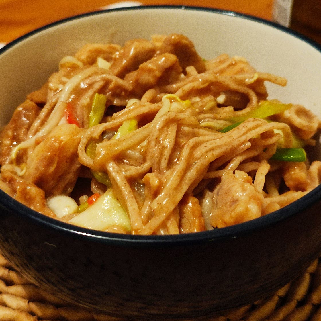 Sweet & Sour Pork Noodles