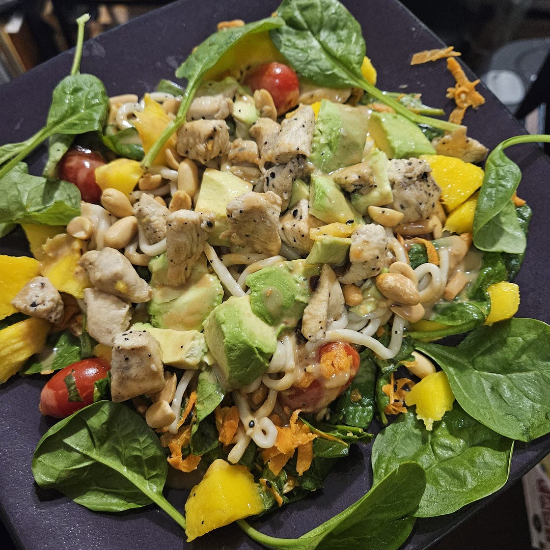 Thai Noodle Salad with Chicken