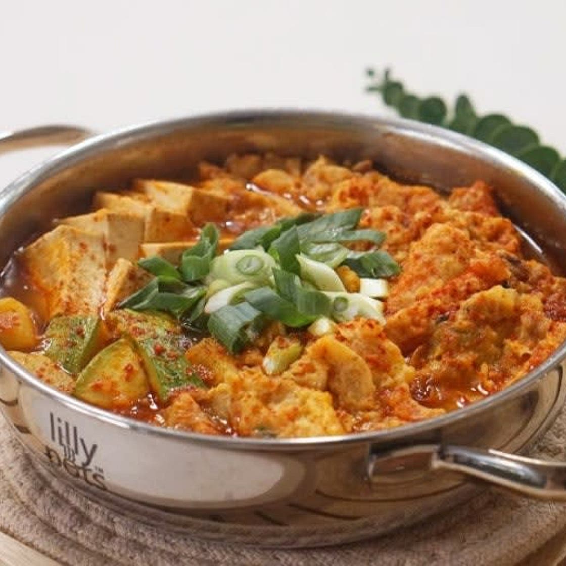 명절음식 남은 전 활용 요리 모둠전찌개 만드는 법