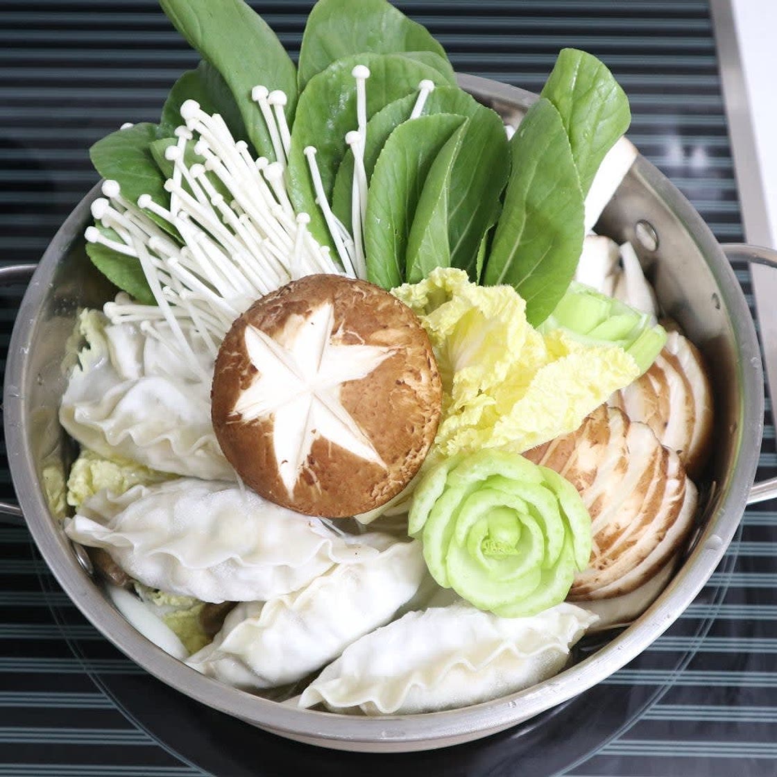 맑은 만두버섯전골 만들기