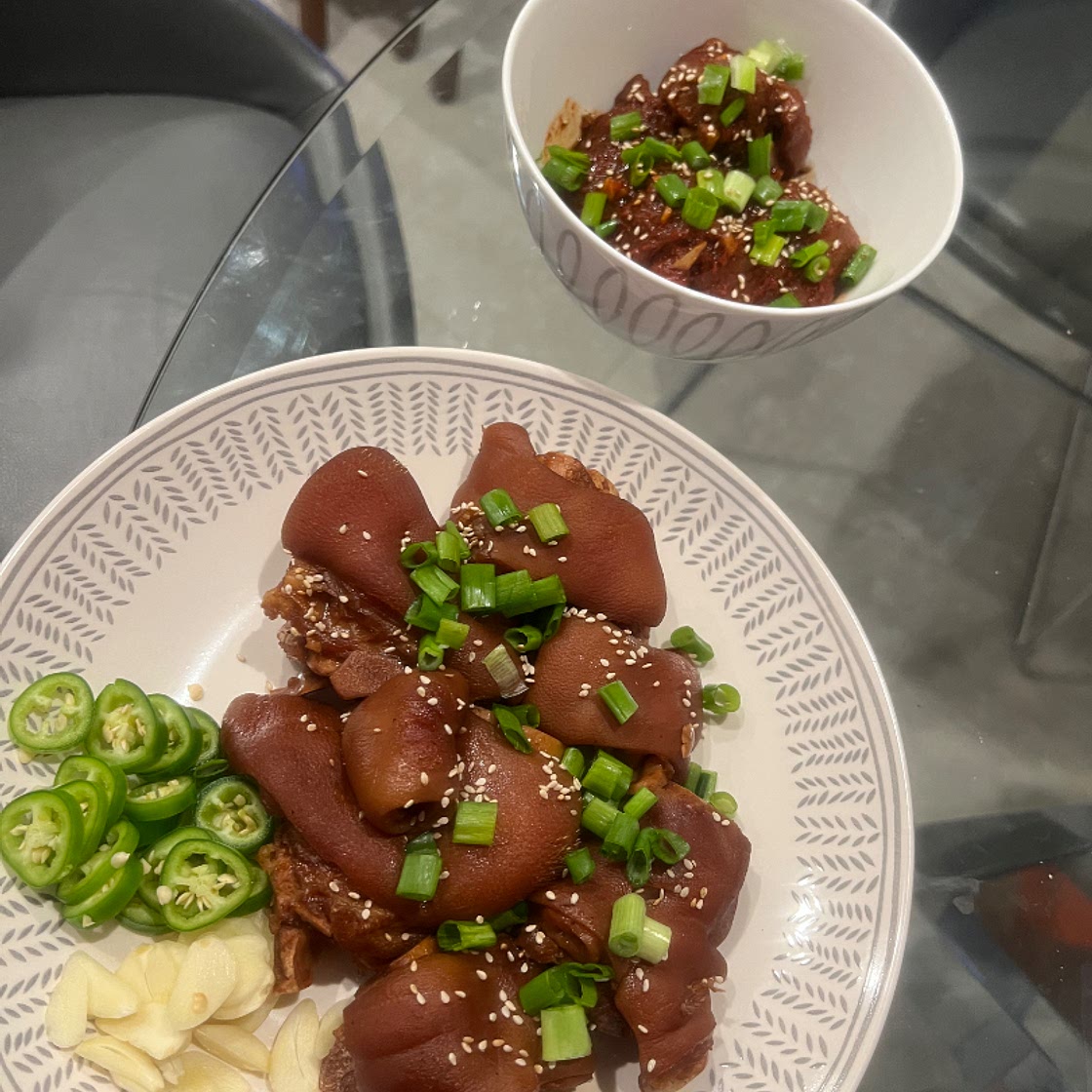 Jokbal (Braised Pig’s Trotters) 족발