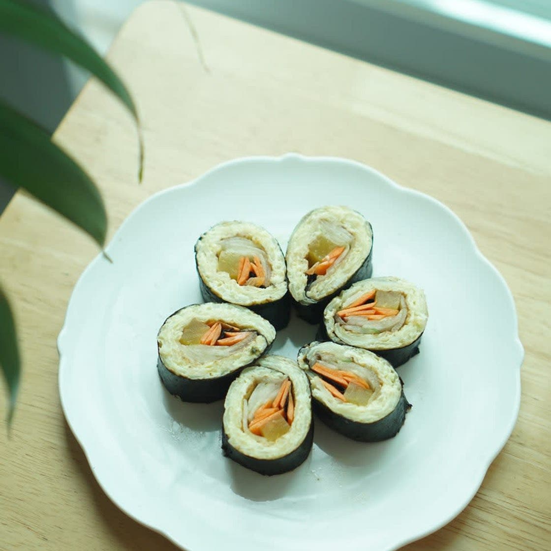 양배추 키토 계란김밥 만들기 다이어트식으로 먹기
