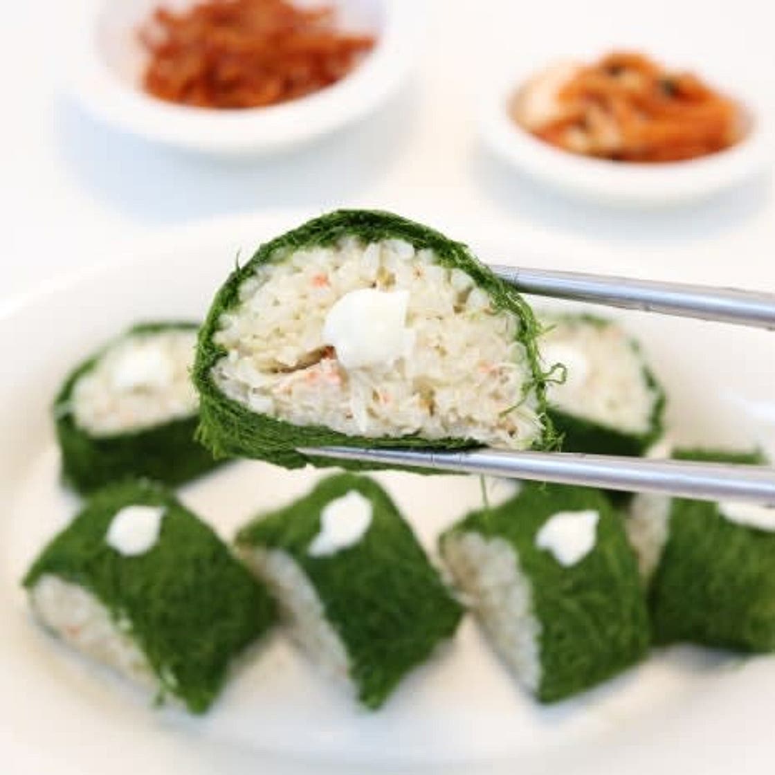 게살 감태김밥 만들기