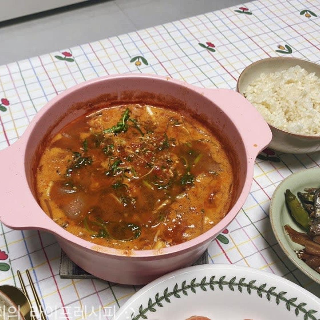 또순이네 된장찌개 스타일 냉이된장찌개 고깃집 된장찌개 레시피