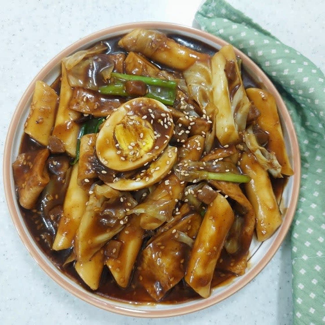 짜장 떡볶이 만들기 시판소스 활용한  짜장떡볶이 소스 레시피