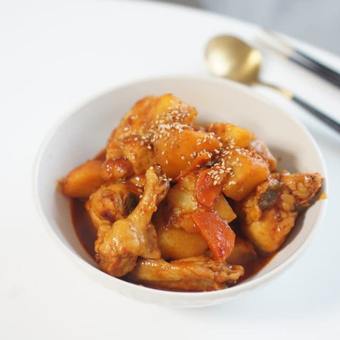 매운 닭볶음탕 황금레시피 양념 이렇게 해보세요~