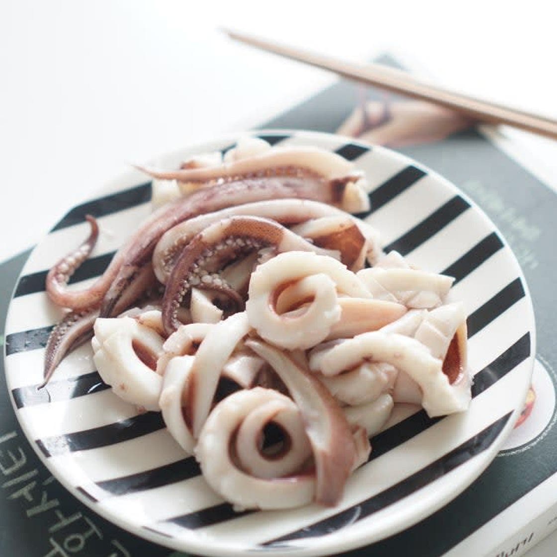 오징어데치기 오징어숙회 이렇게 해요