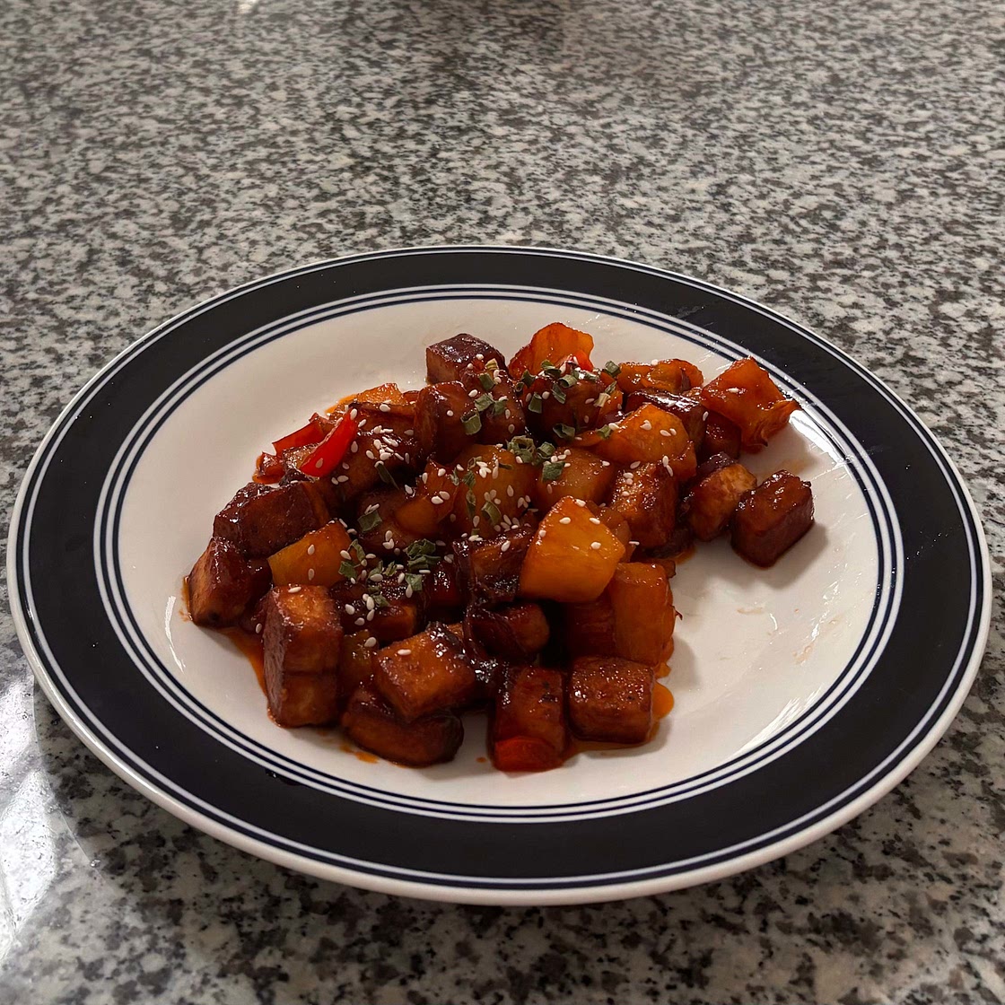 Sweet and Sour Tofu Recipe (Vegan)