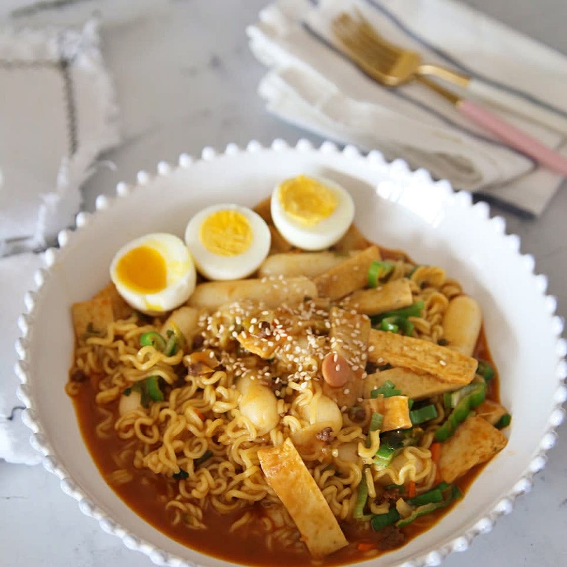 백종원 라볶이 레시피 라면요리 만들기