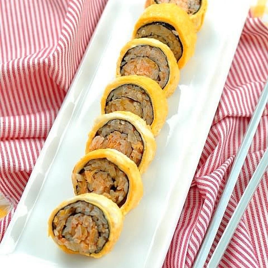 김치볶음밥 계란말이김밥