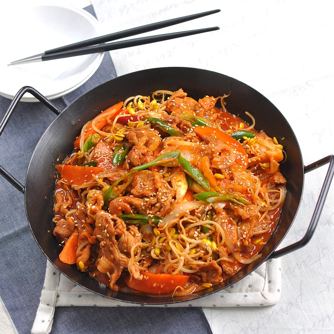 콩불, 콩나물불고기