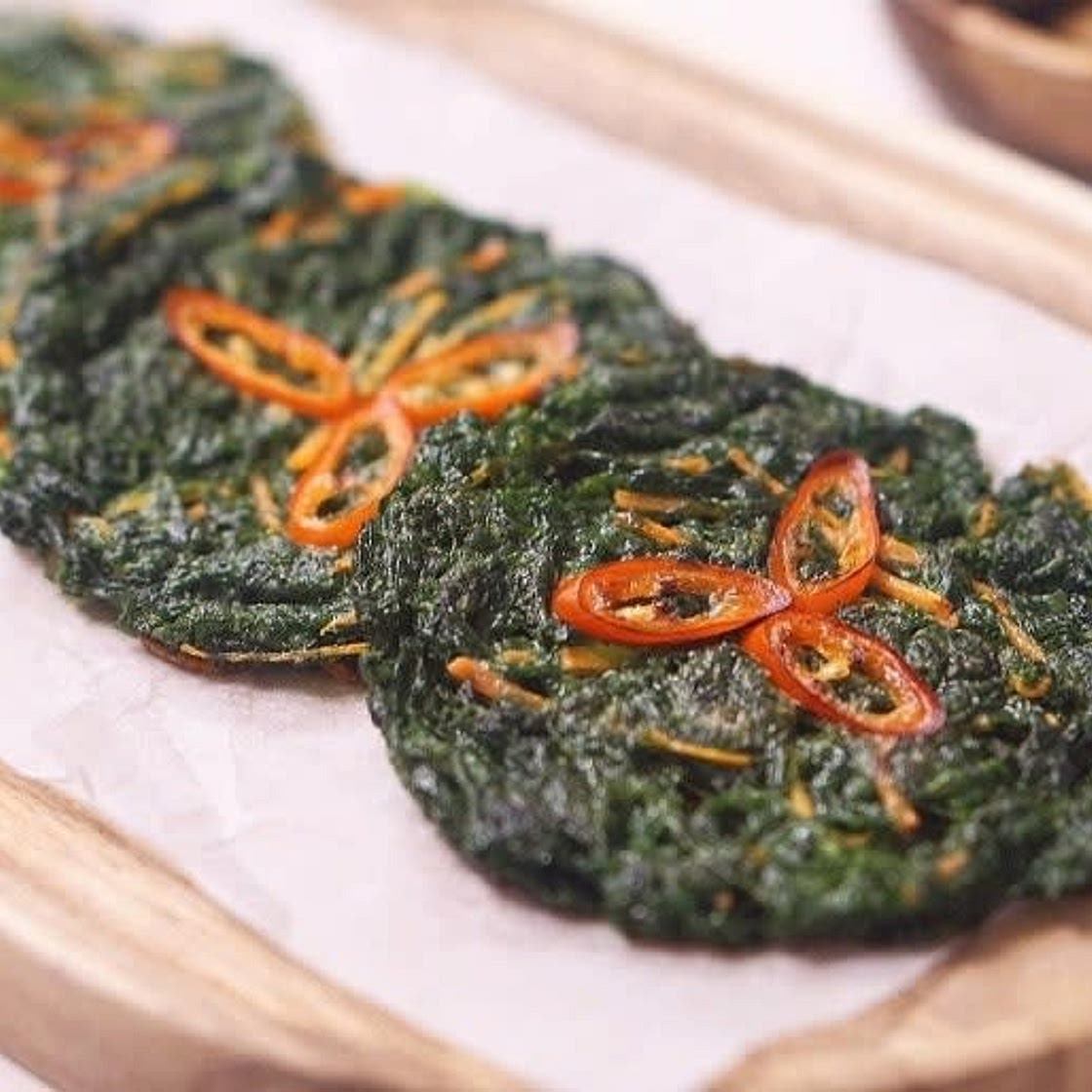 제철 파래요리 물파래전 만드는 법