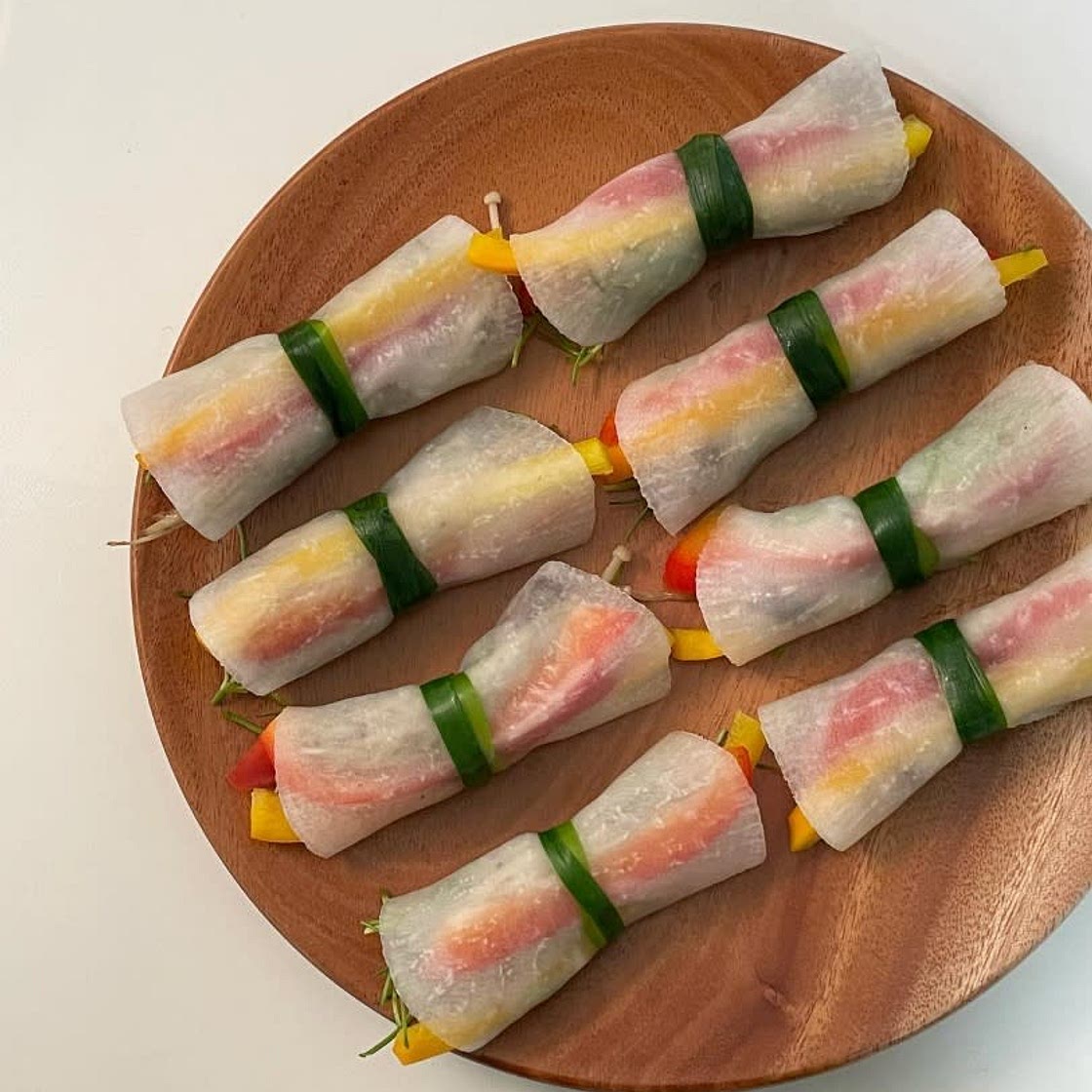 알록달록 무쌈말이🌈