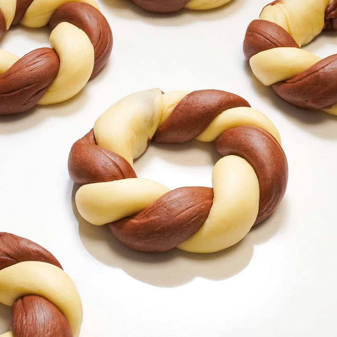 초코꽈배기빵 만들기