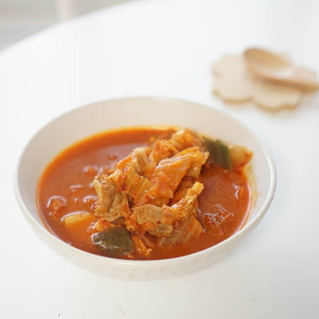 삼겹살 김치찌개 레시피 묵은지로 했어요