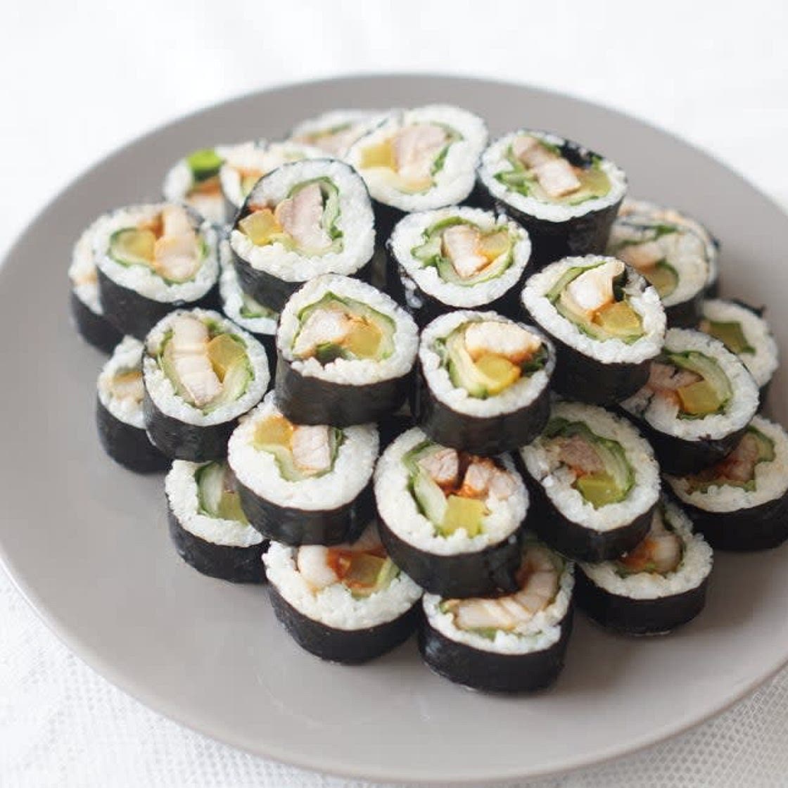 강식당 삼겹살김밥 만드는법 오이김밥 맛있게 싸는법 같이하기