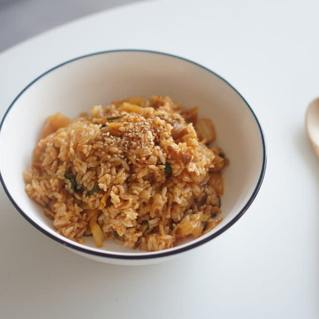 파 삼겹살 김치볶음밥 황금레시피 한그릇요리로 했어요