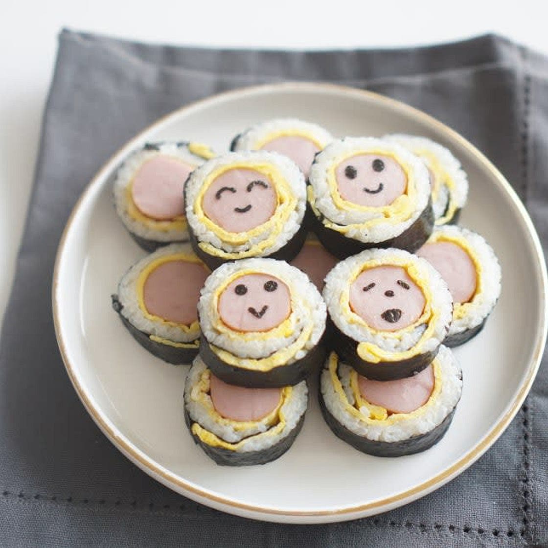 계란김밥 만들기 햄김밥 , 피크닉 도시락메뉴로 좋아요