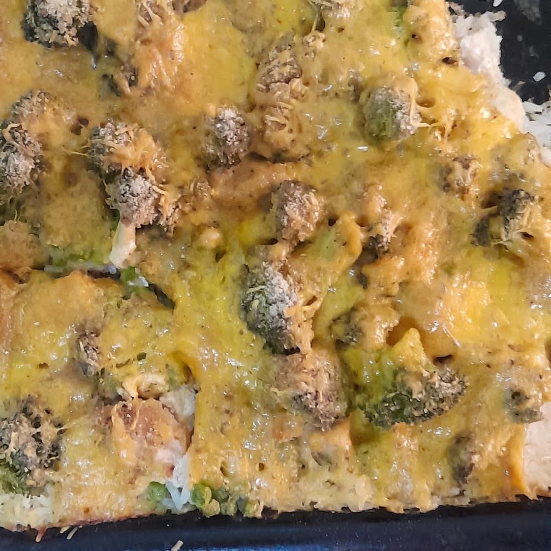 Cheesy Chicken Broccoli Bake