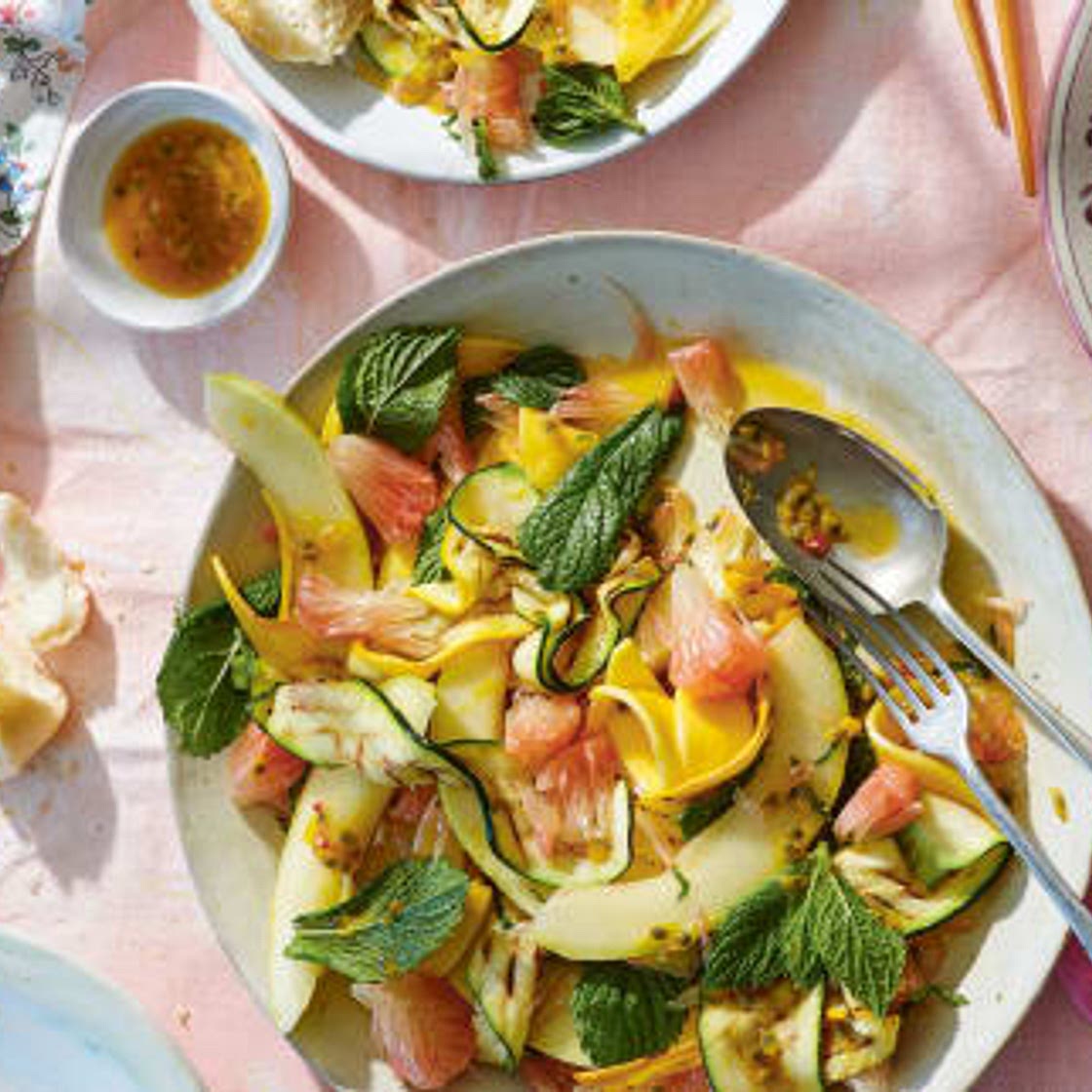 Mango, Melon & Pomelo Salad (from Vegetarian Vietnamese, by Uyen Luu)