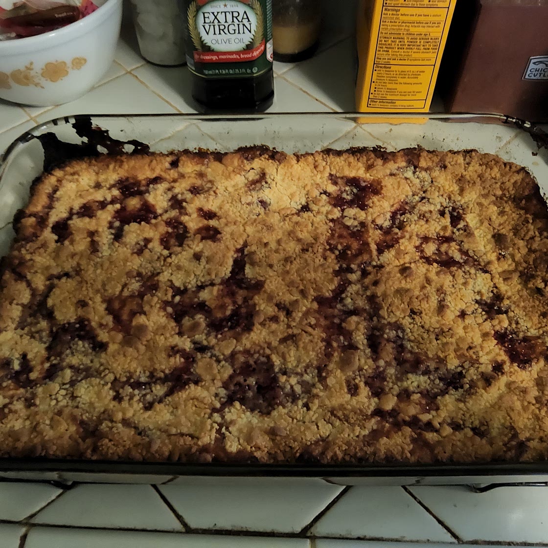 Raspberry lemon bars