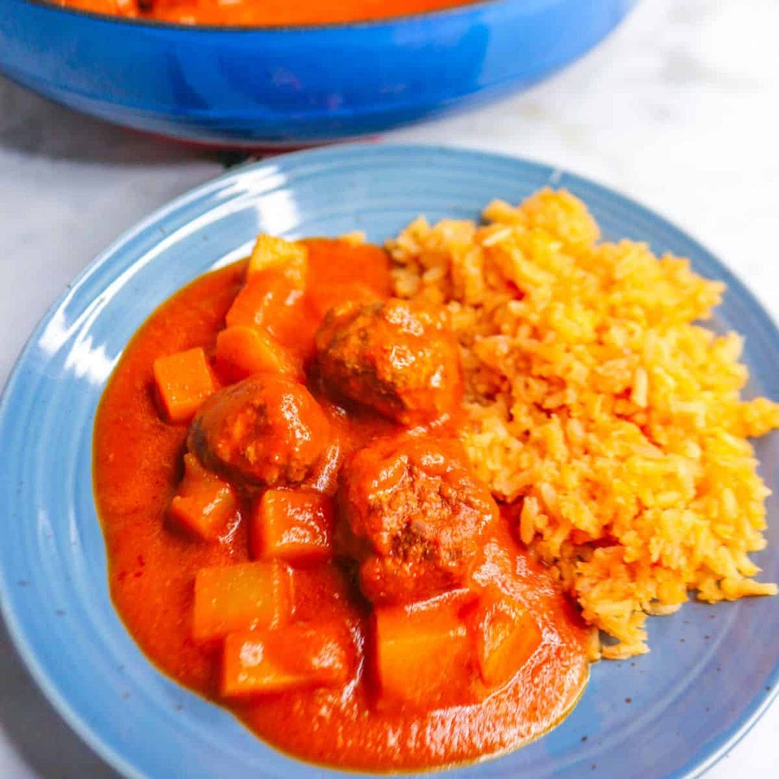 Albóndigas in Chipotle Sauce