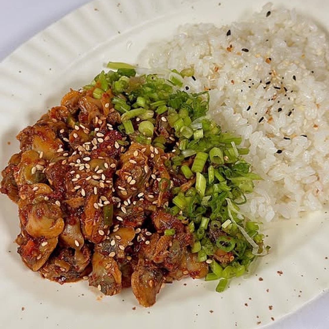 꼬막비빔밥☺️