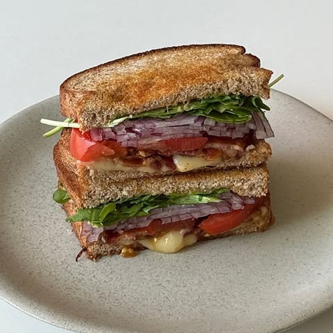 B.A.T Sandwich(베이컨, 아르굴라/루꼴라, 토마토)