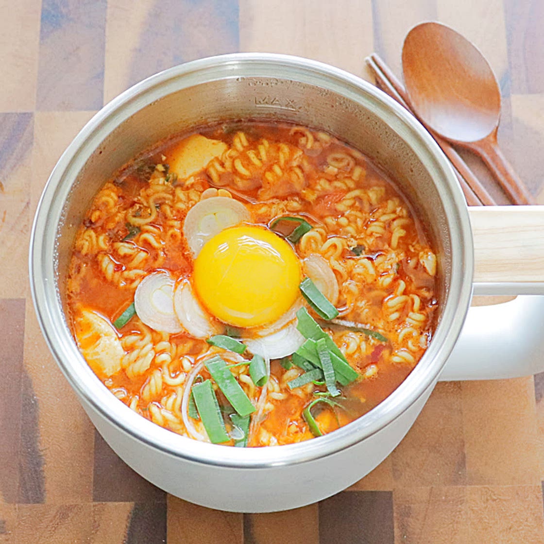 열라면 순두부찌개