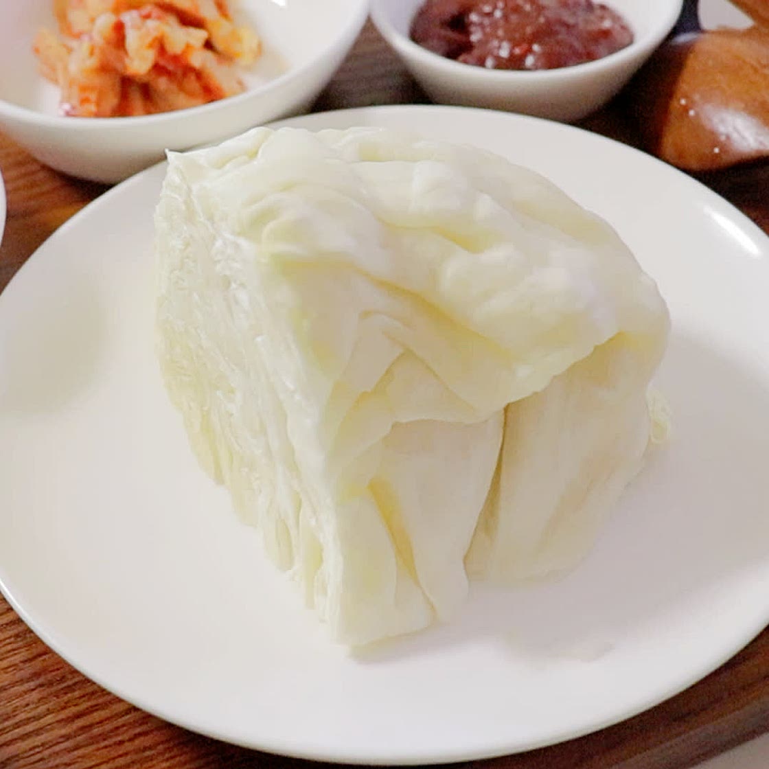 전자레인지 양배추쌈