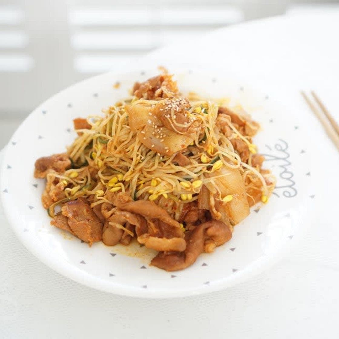 콩불 레시피 ~ 콩나물 제육볶음 만드는법 아삭하니 맛있어요