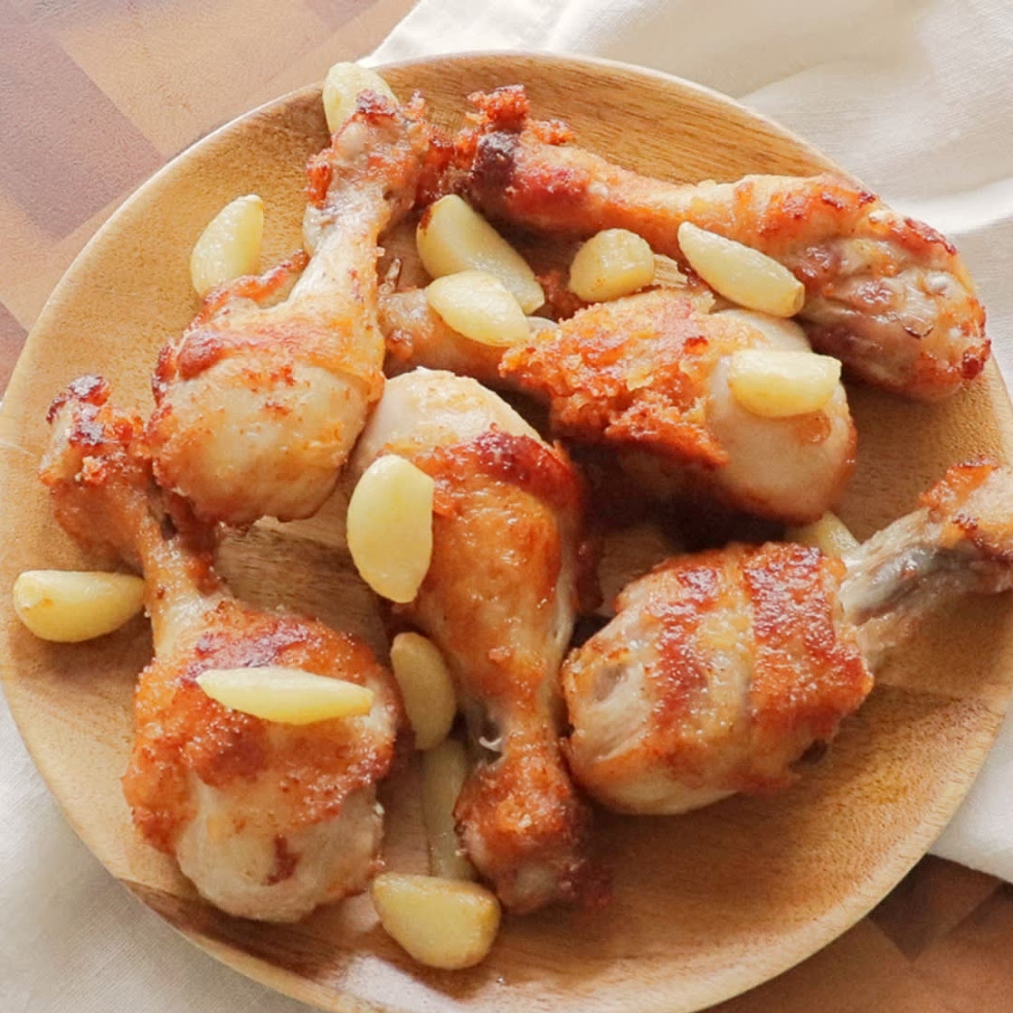 통마늘 마라 닭다리 치킨