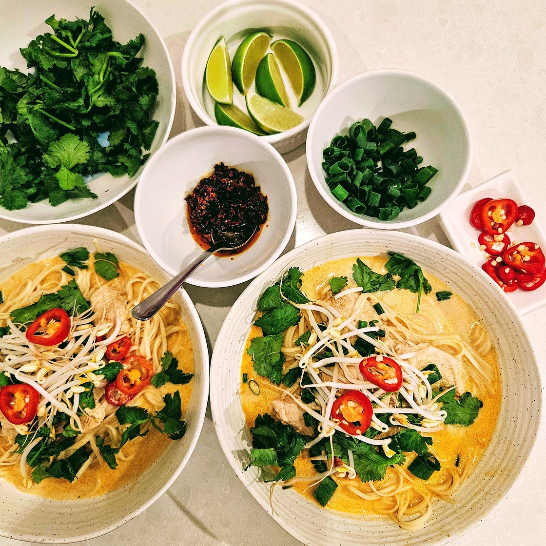 Chicken Laksa Recipe - Instant Pot