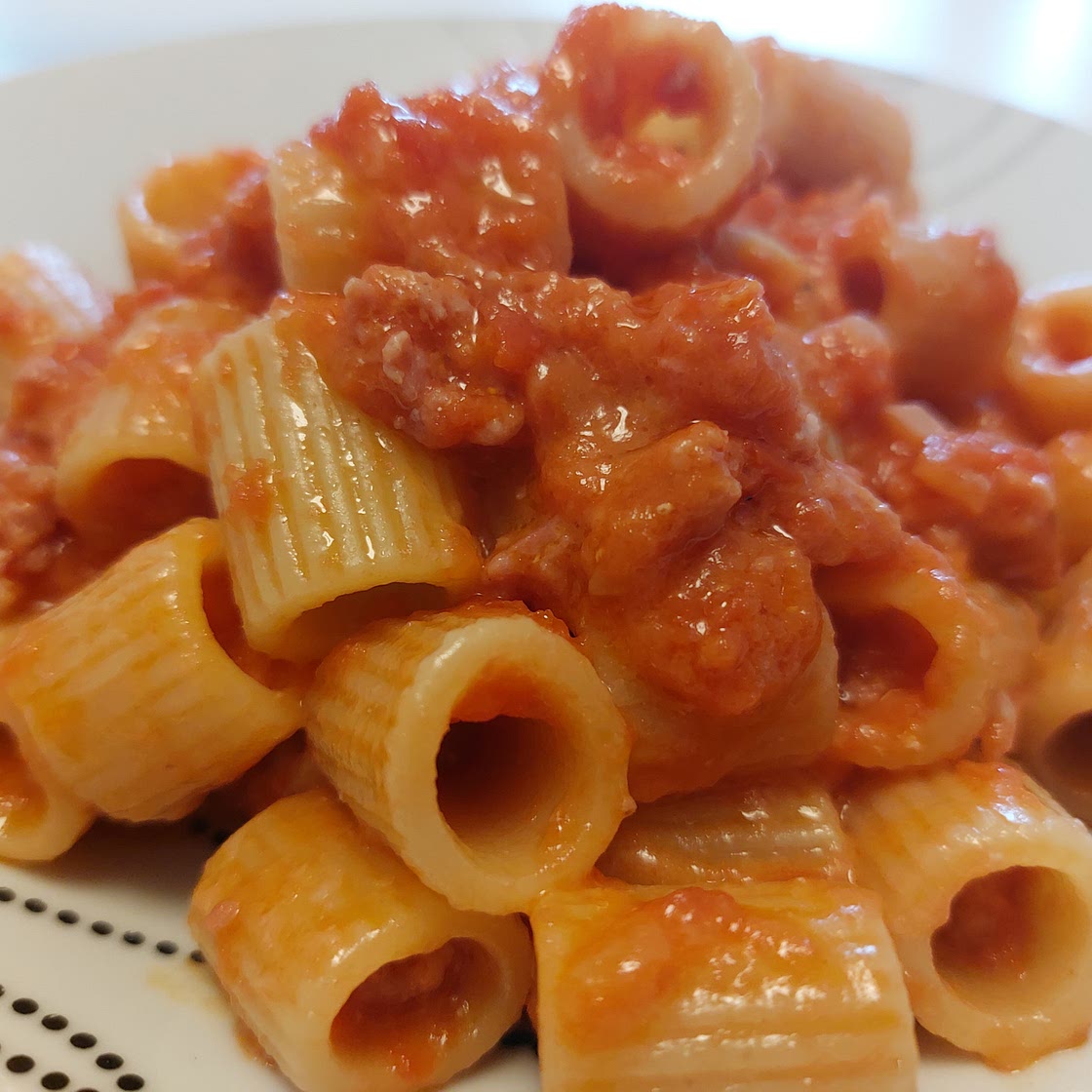 Pasta - Tuna and Onions sauce