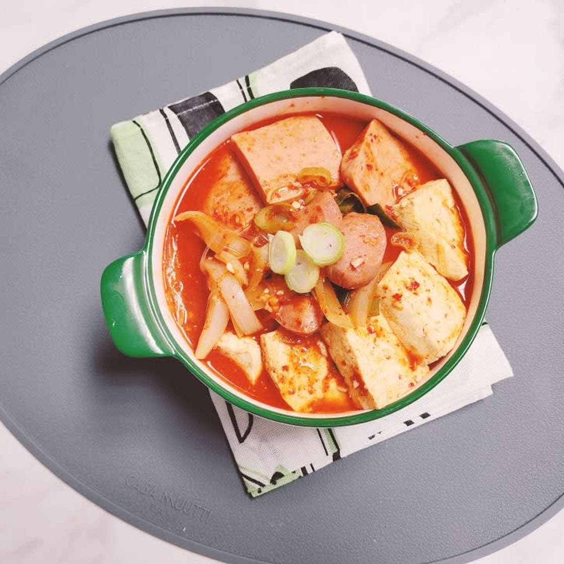 스팸 두부 짜글이