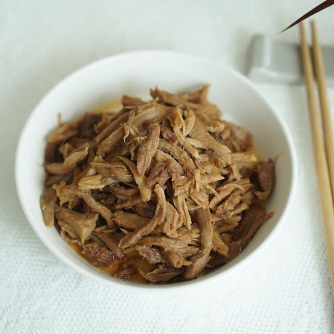 돼지고기 장조림 만들기 부위는 사태살로 했어요