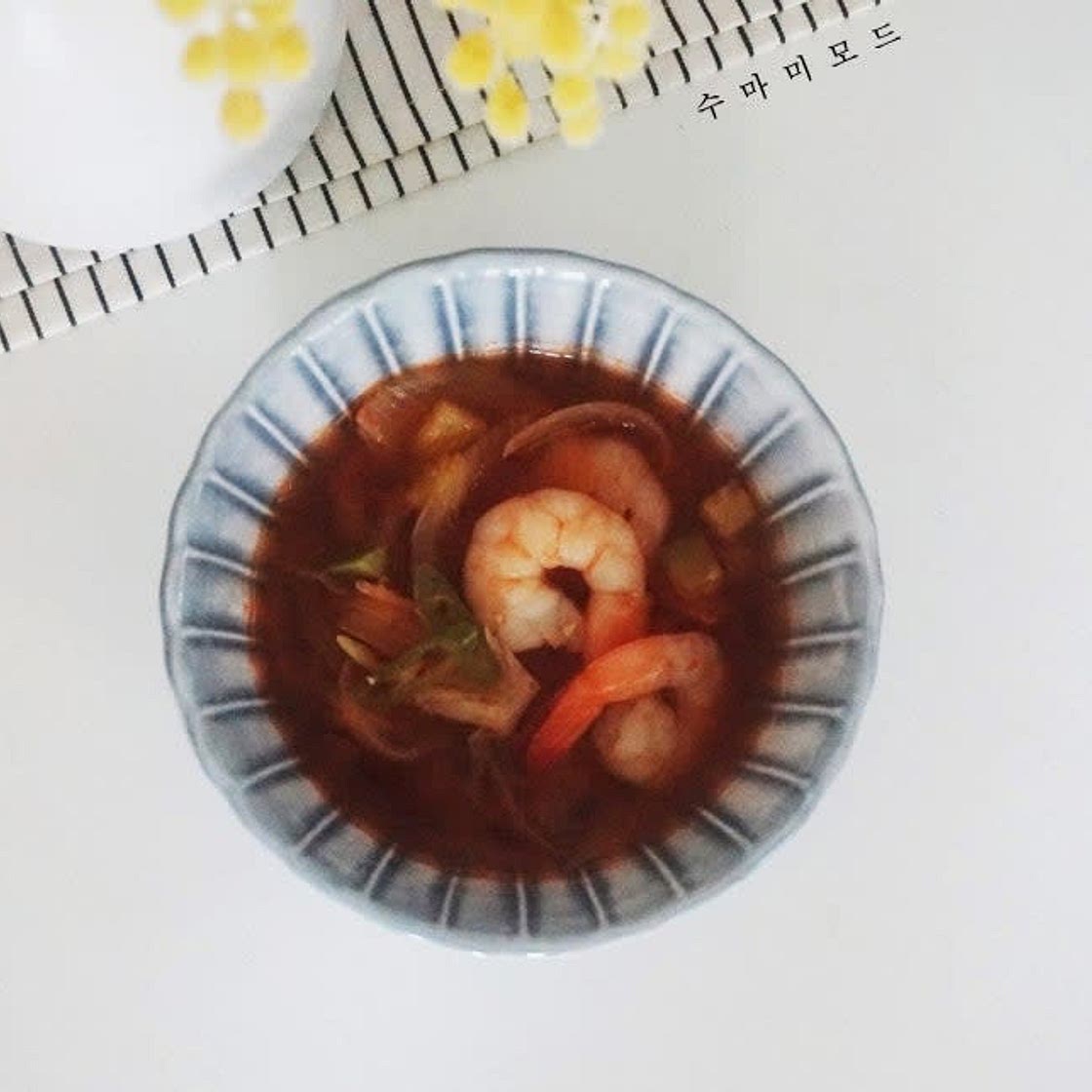 새우탕 레시피