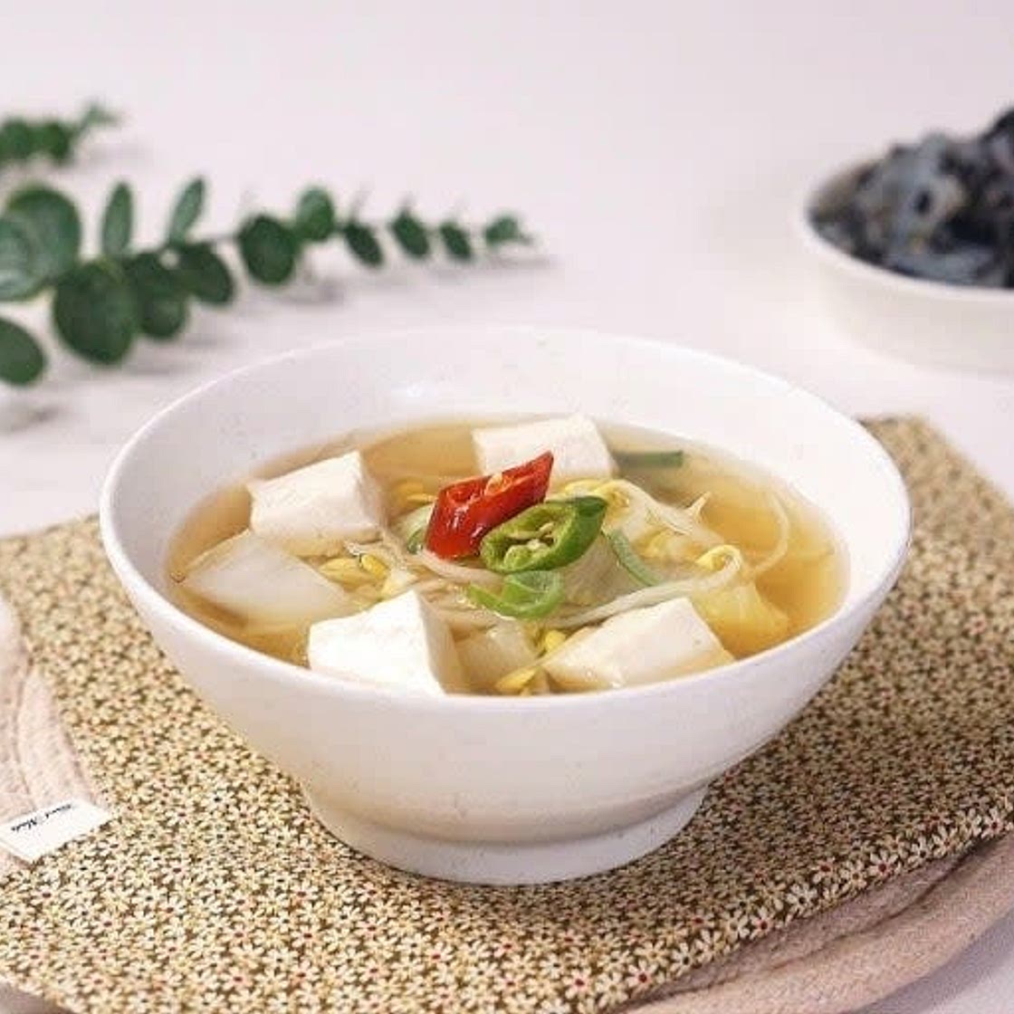 아침국으로 좋은 맑은 콩나물국 레시피