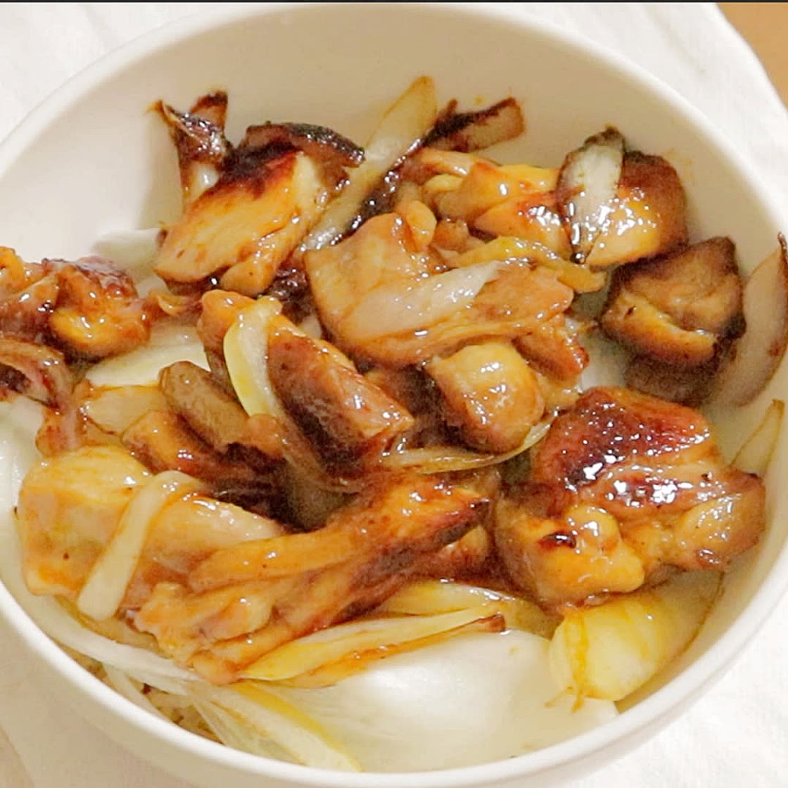 데리야끼 치킨 덮밥