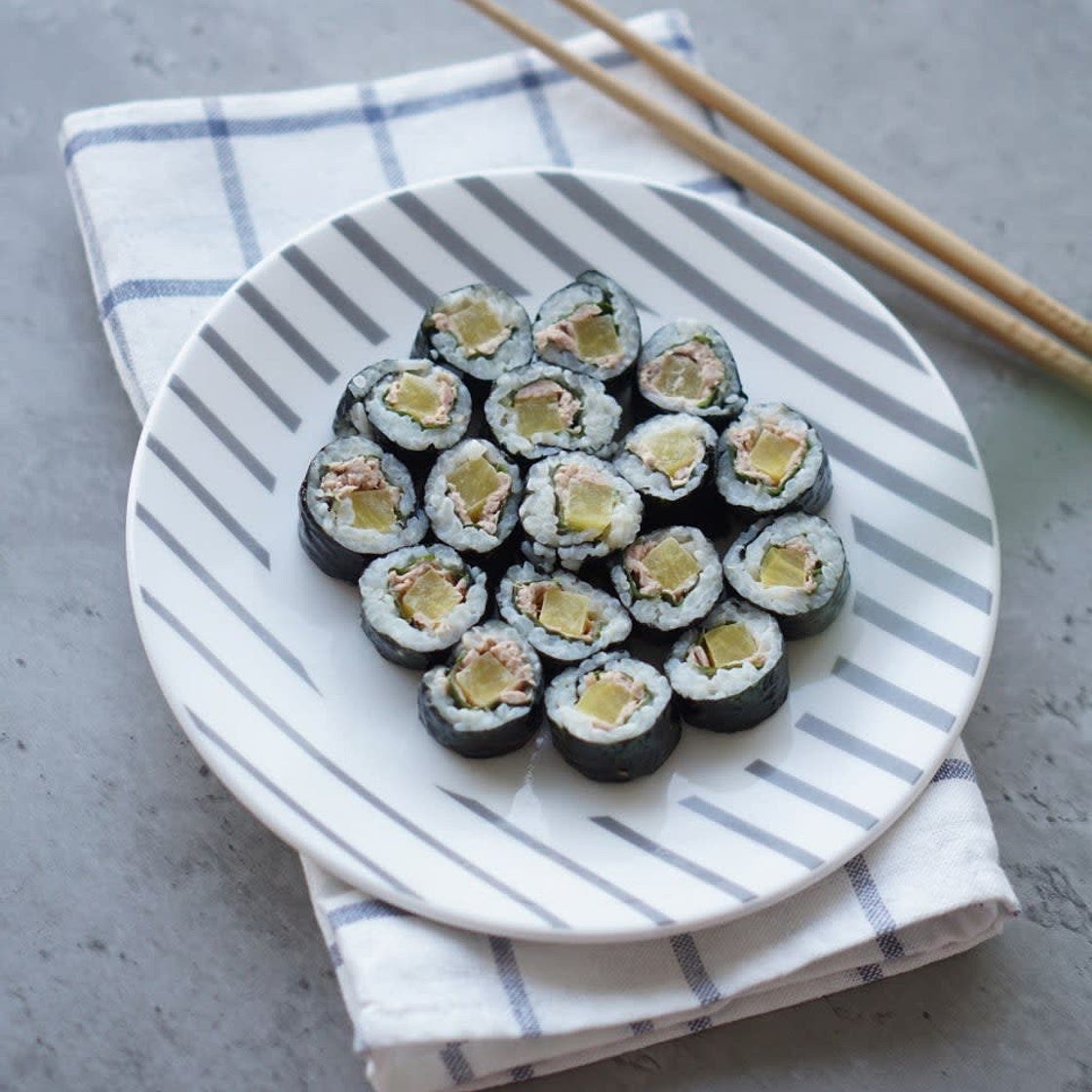 참치김밥 만들기 꼬마김밥으로~