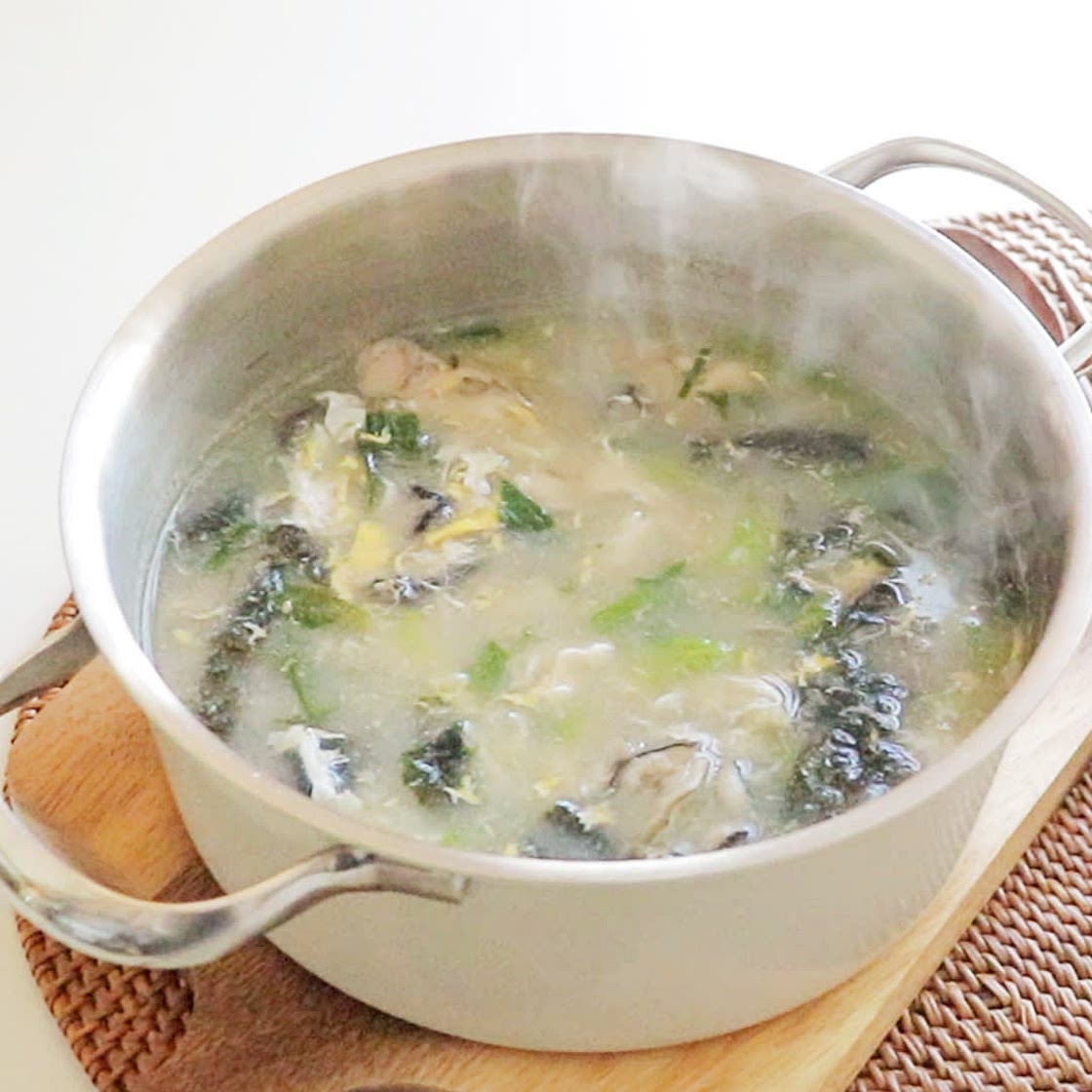 5분 라면 떡국