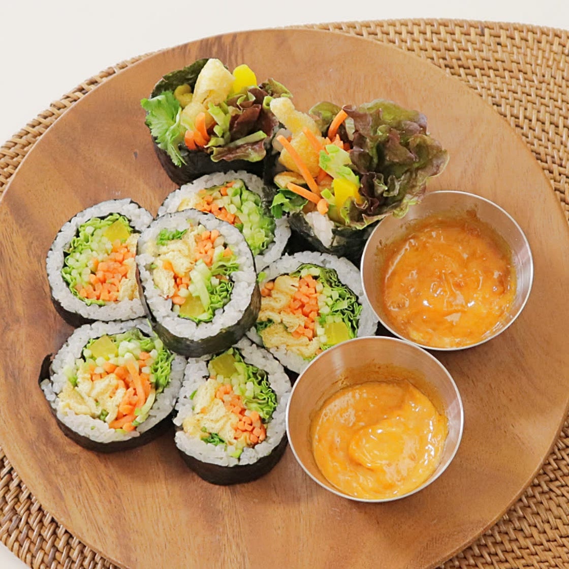 유부 김밥 비건 채식