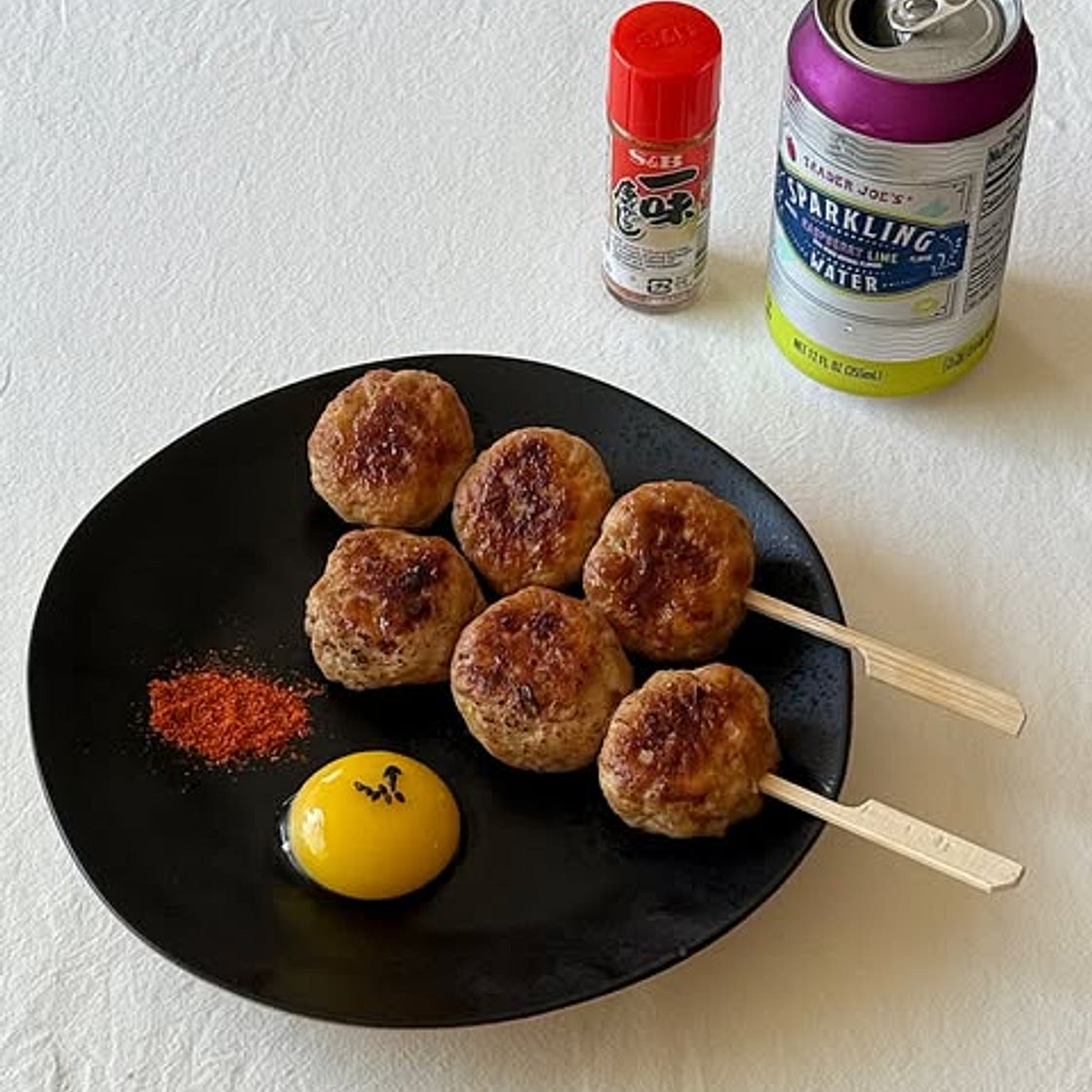 츠쿠네(일본식 닭고기 완자)