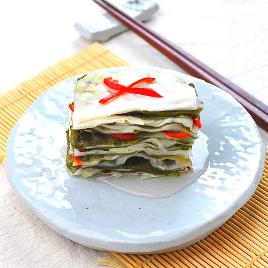 양배추깻잎초절임