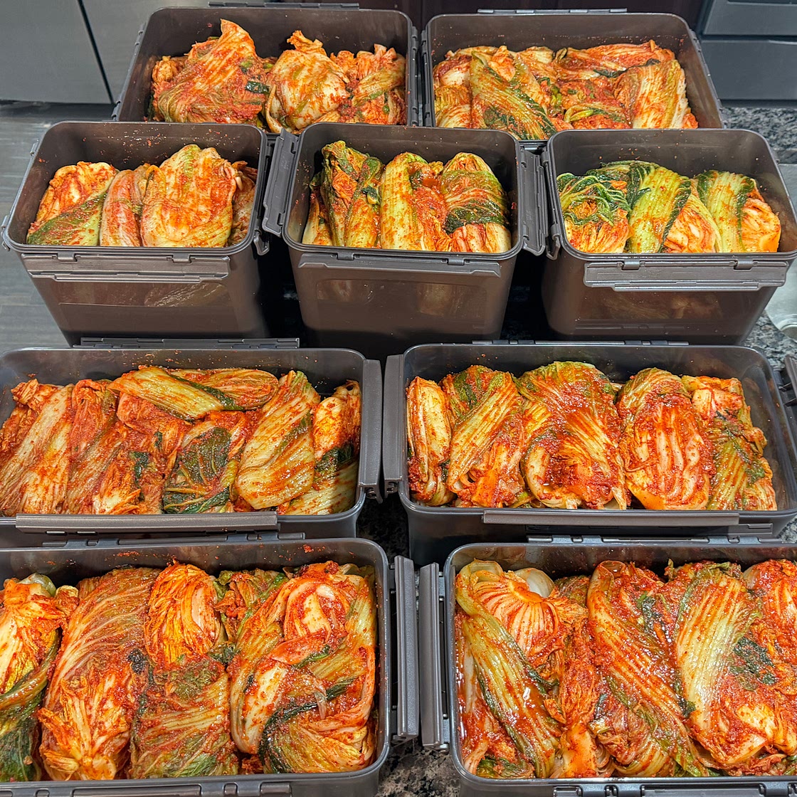 AMAZING Korean Kimchi!!