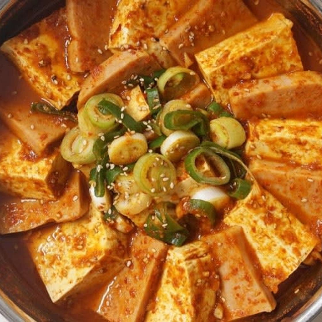두부스팸조림 짜글이 만들기