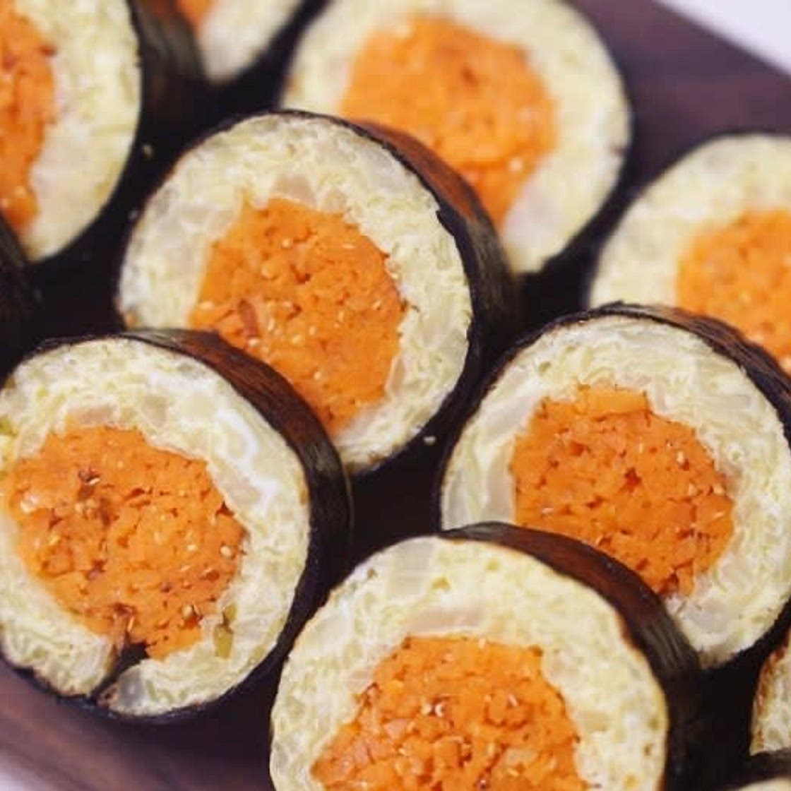 양배추 당근라페 김밥 키토김밥 만들기