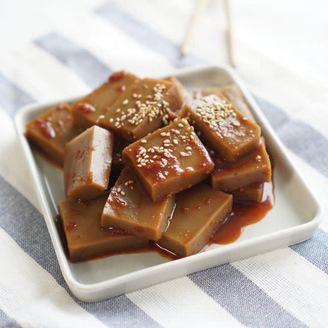 도토리묵무침 기본 양념으로 해보기