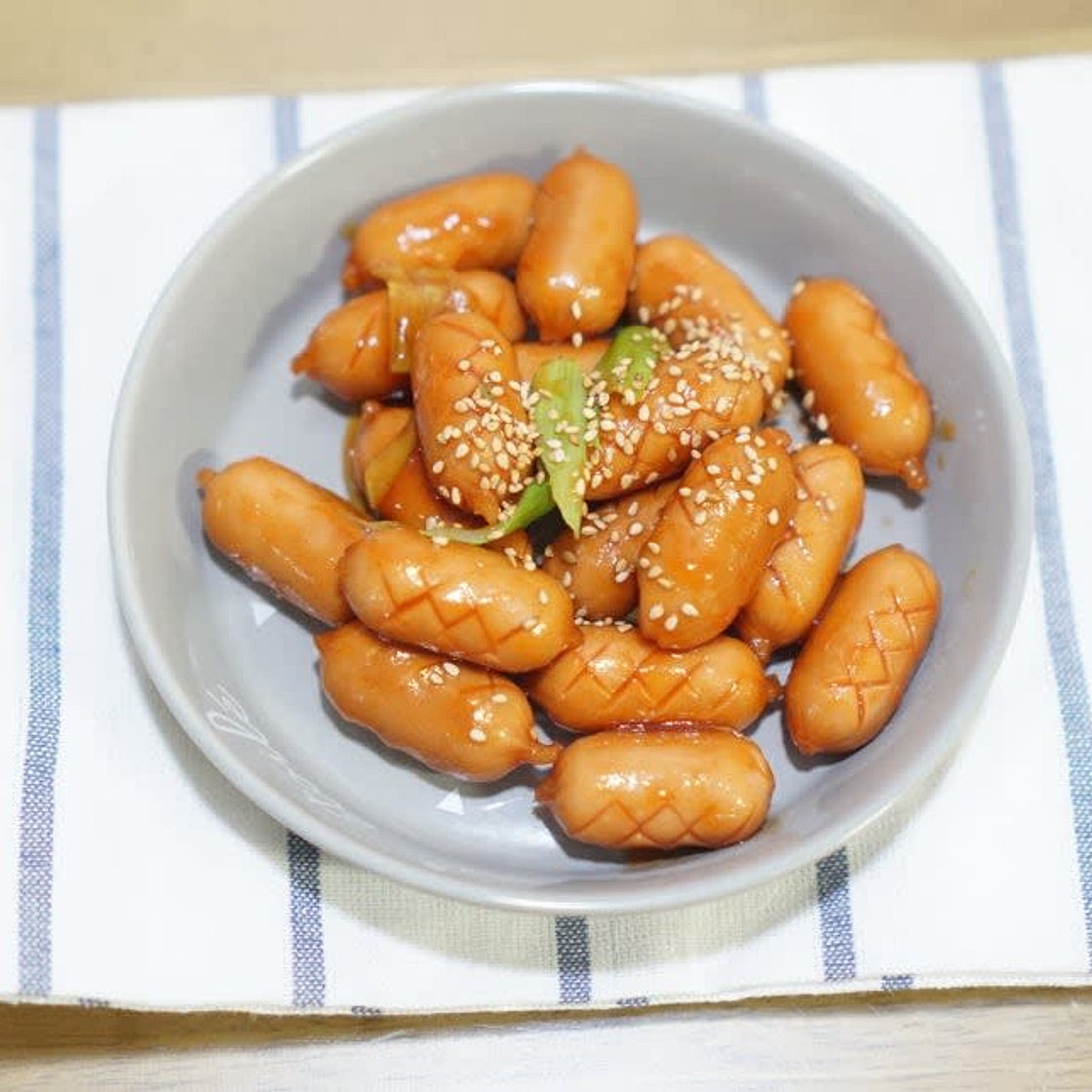 비엔나소세지볶음 간단한 아이반찬 이에요